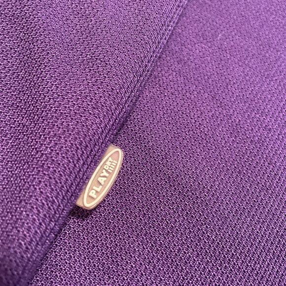 Vintage Sacramento Kings Embroidered Polo Shirt Large Purple Reebok NBA 90s Y2K - Picture 6 of 11